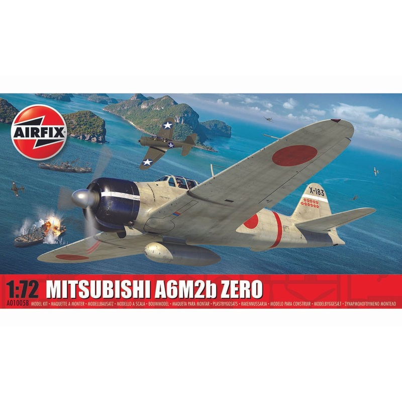 Airfix 1/72 Japanese Mitsubishi A6M2b Zero A01005B