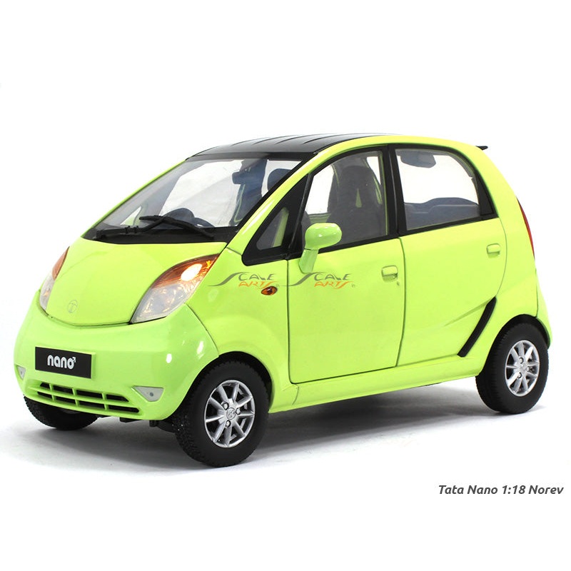 Tata Nano green 1:18 Norev diecast scale model car