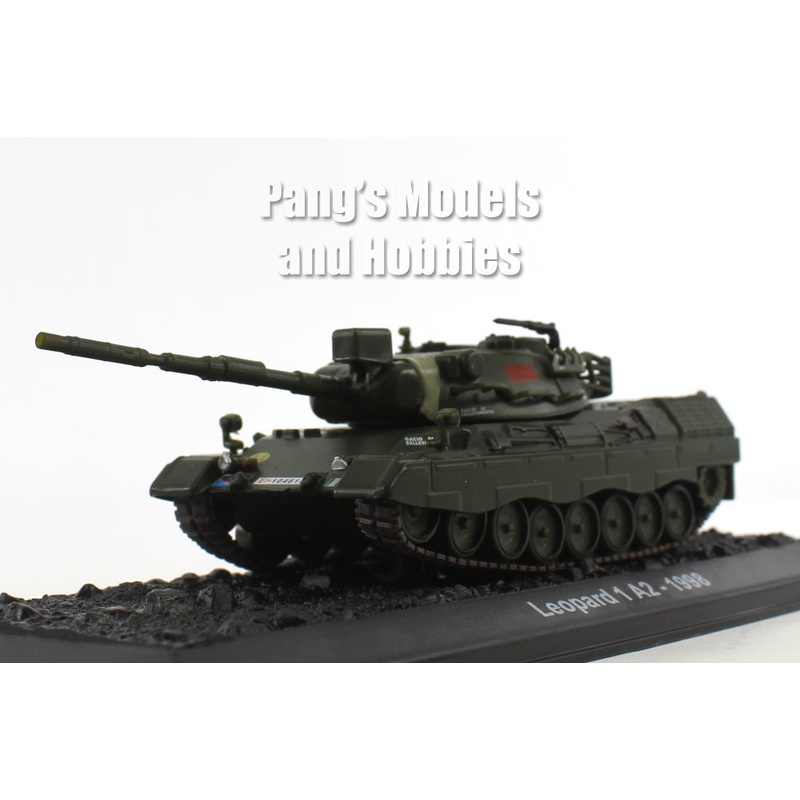 Leopard 1 (Leopard I) Main Battle Tank - Centauro - 1/72 Scale Diecast Metal Model by Amercom