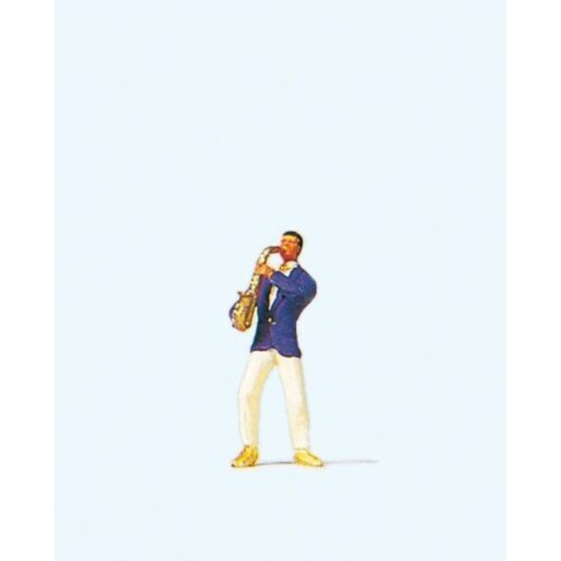 Preiser 1/87 HO Saxophonist 29053