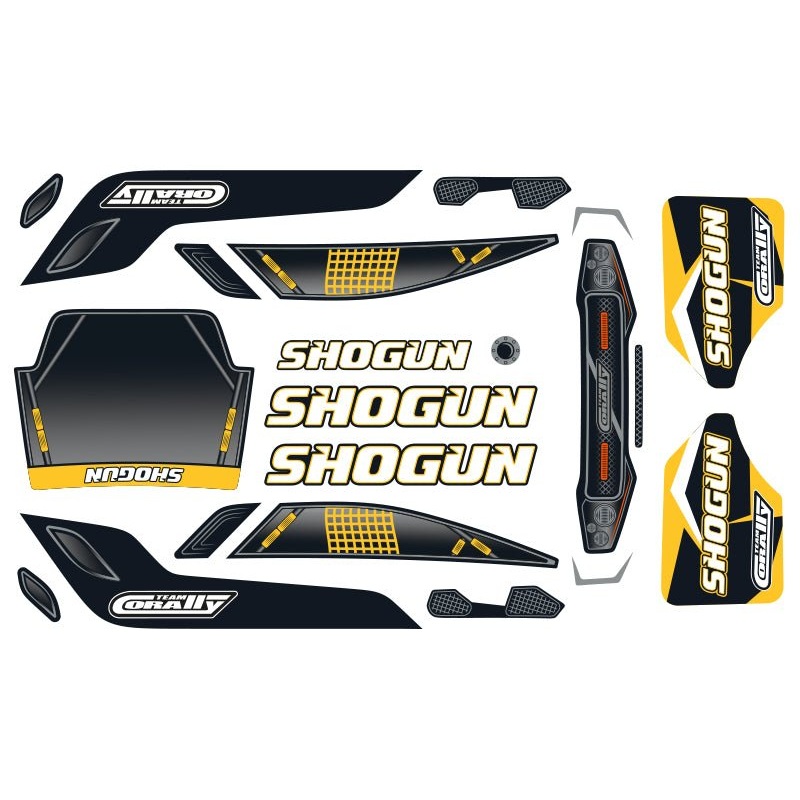 Corally - Team Corally Body Decal Sheet Shogun XP 6S