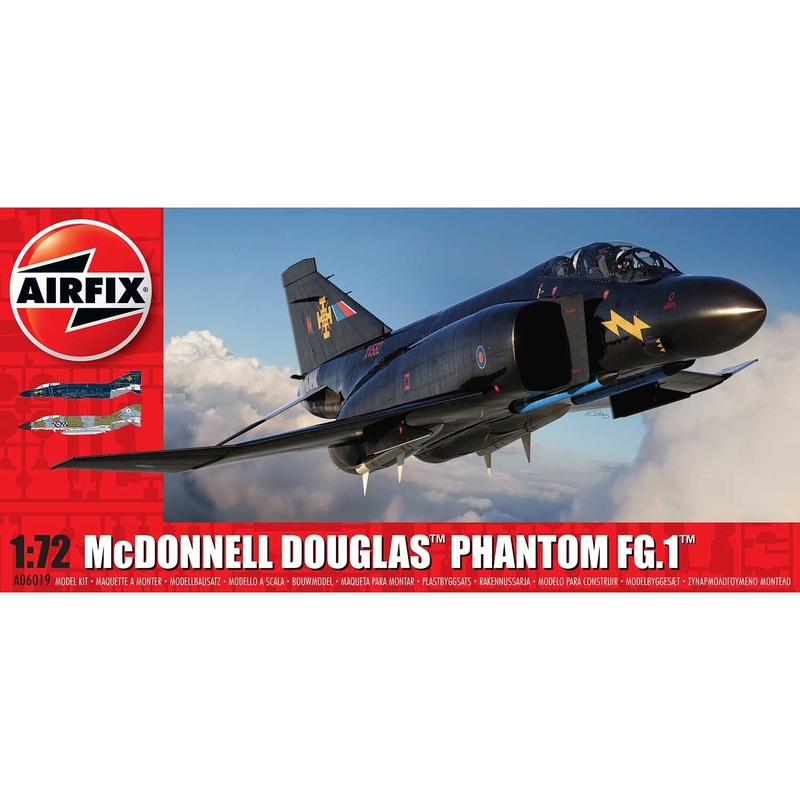 AIRFIX McDonnell Douglas Phantom FG.1 RAF 1/72 (A06019)