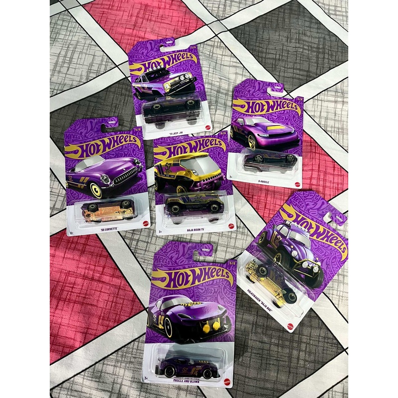 Hotwheels 57th Year Edition Complete Set