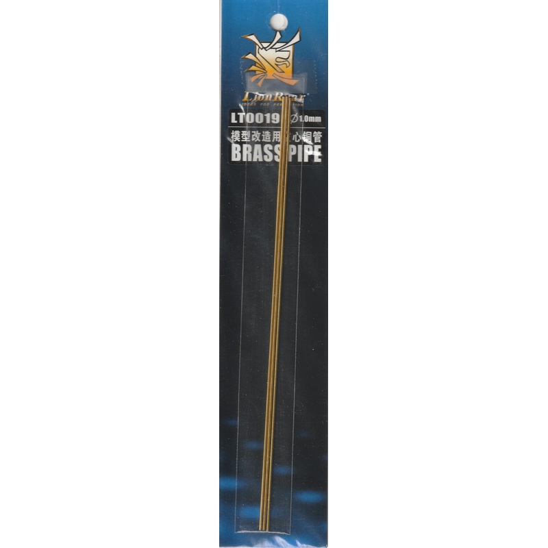 Lion Roar Brass Pipe 1.0mm Dia. LT0019