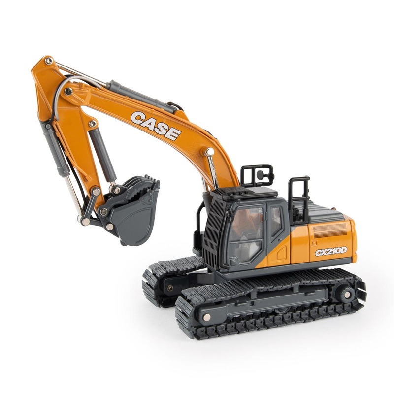 (B&D) 1/50 Case CX210D Excavator, ERTL Prestige Collection - Damaged Item, Damaged Box