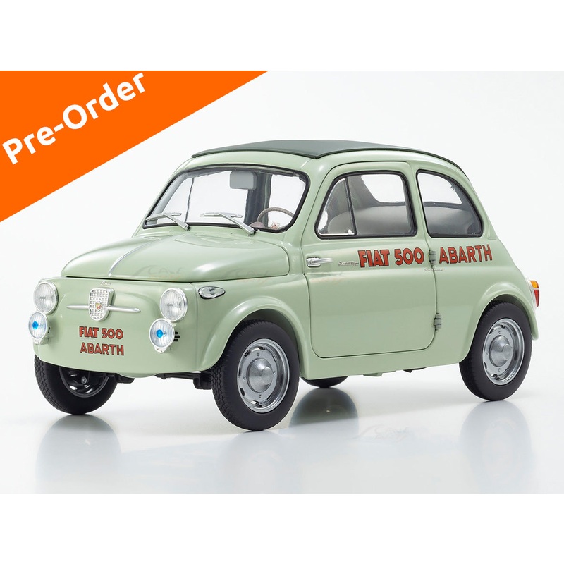 PreOrder : 1958 Fiat Nuova 500 Elaborazione Abarth Record 1:18 Kyosho diecast scale model car collectible
