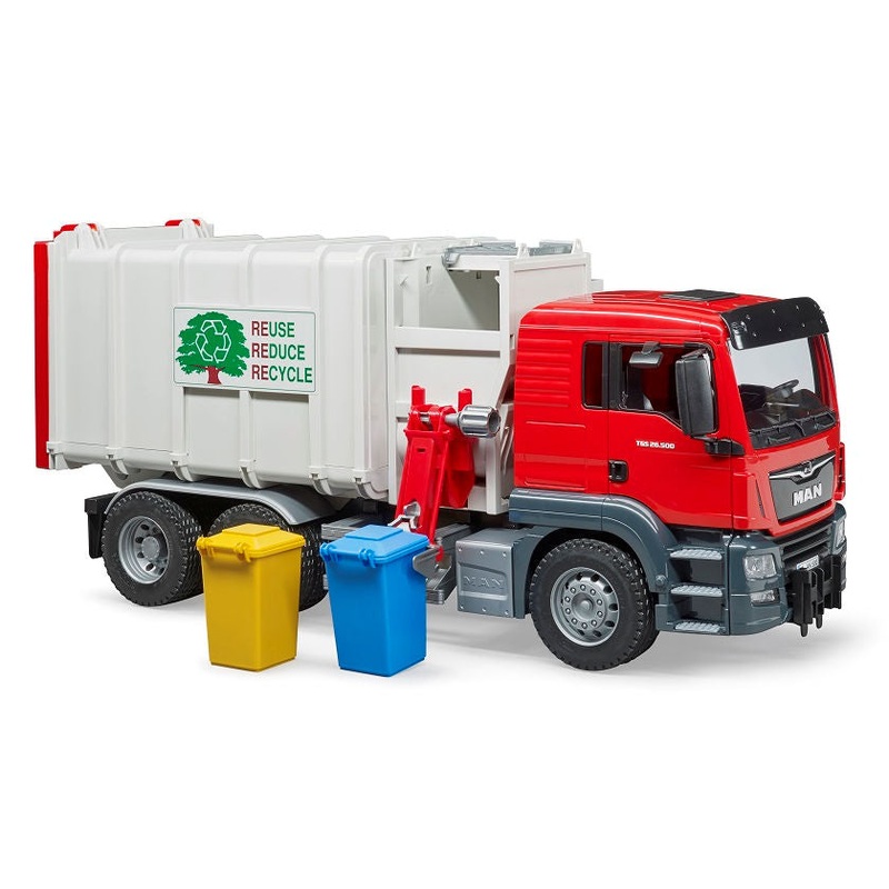 #03761 1/16 MAN TGS Side Loading Garbage Truck