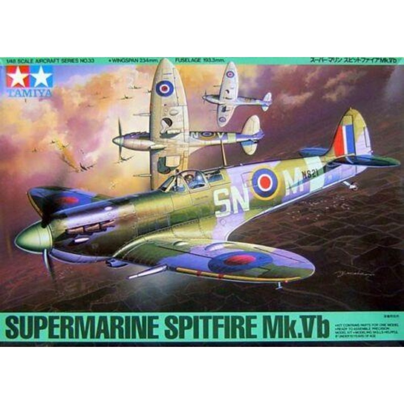 Tamiya 1/48 British Supermarine Spitfire Mk.Vb 61033
