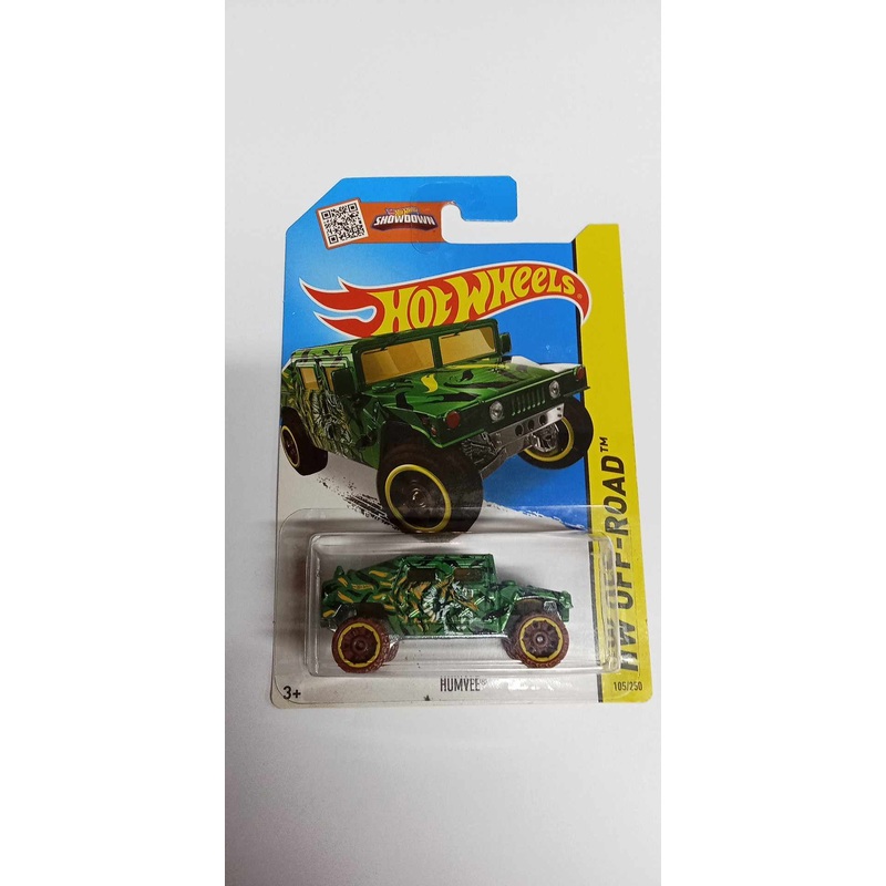 2015 Hot Wheels HUMVEE #105 green - HW Off-Road (CFK71)