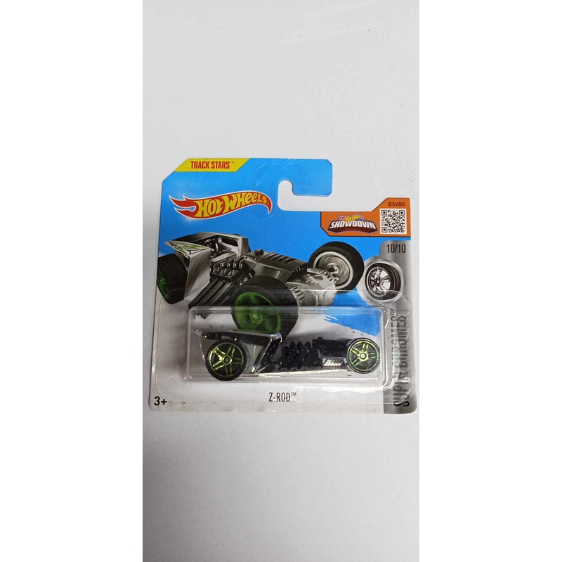 2016 Hot Wheels Z-ROD #45 - Super Chromes -SHORT CARD- (DHN96-SHORT)
