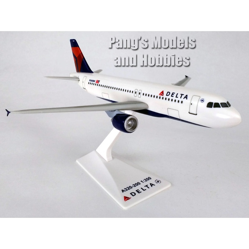 Airbus A320-200 (A320) Delta Airlines 1/200 Scale Model by Flight Miniatures