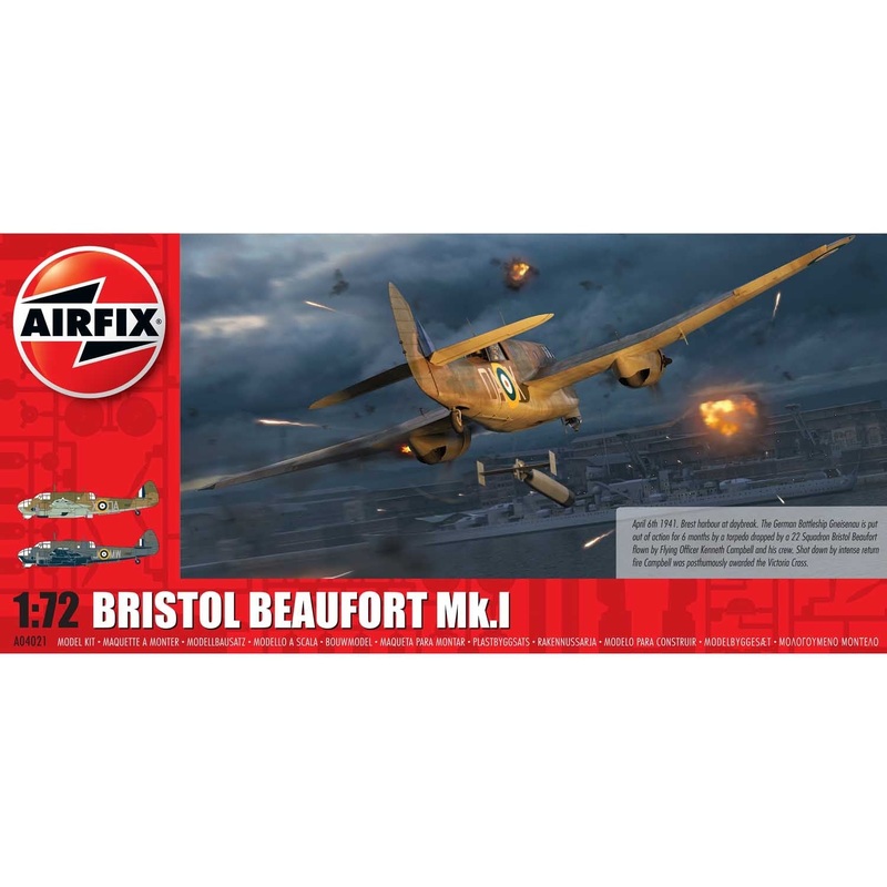 Airfix 1/72 Bristol Beaufort Mk.1 (a04021)
