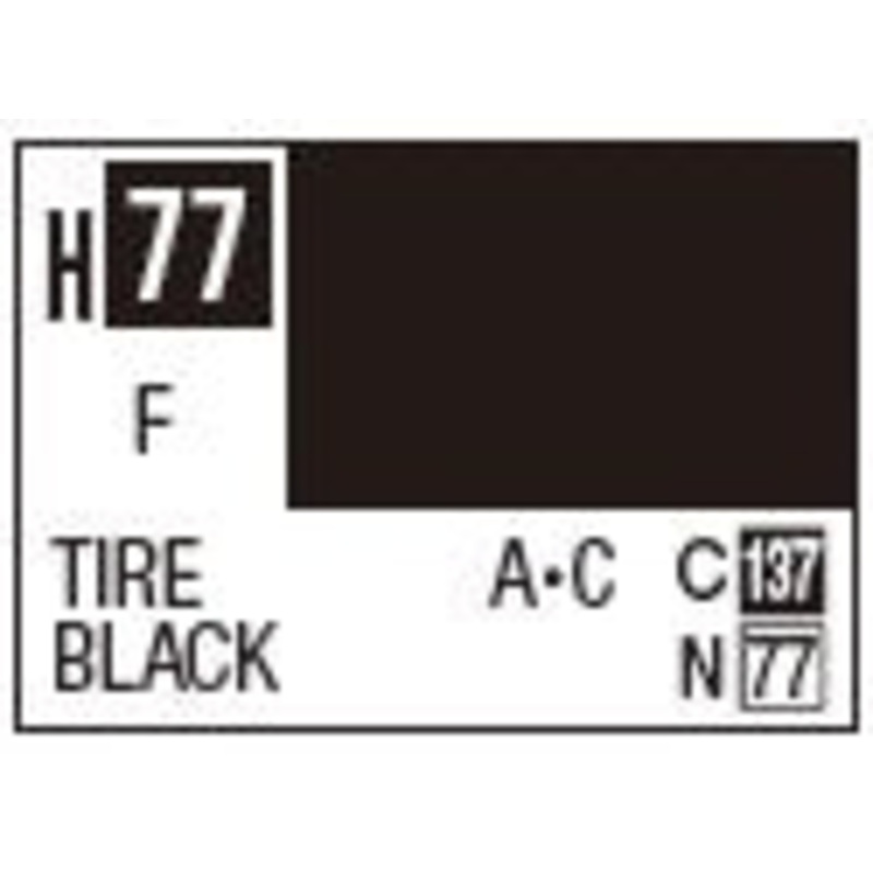 Mr Hobby H077 Tire Black
