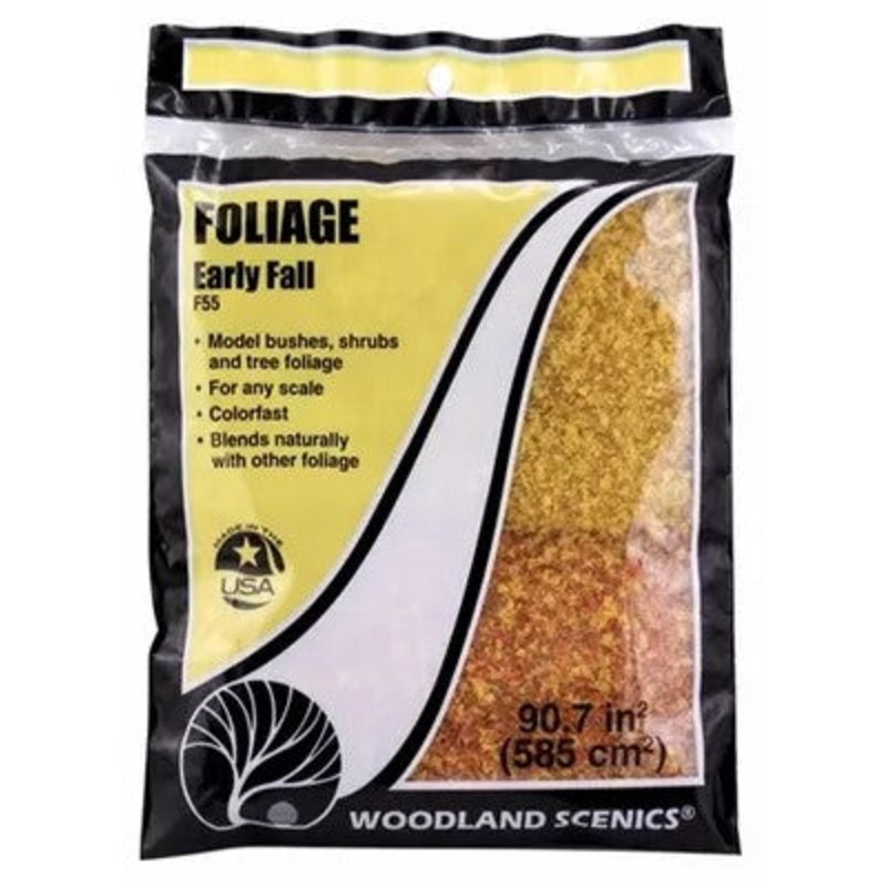 Woodland Scenics F55 Foliage - Early Fall Mix