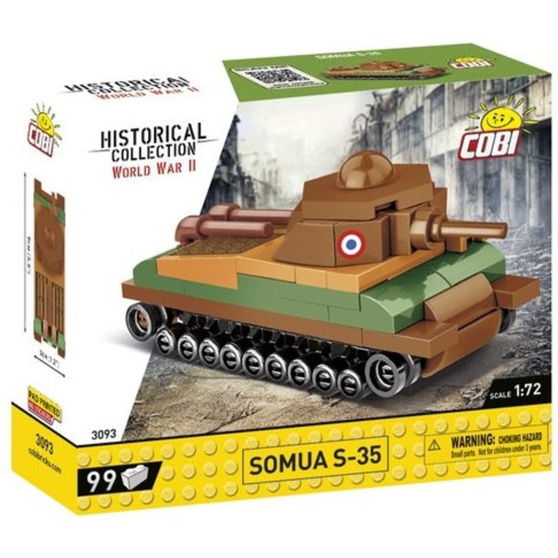99pc Somua S-35 Tank