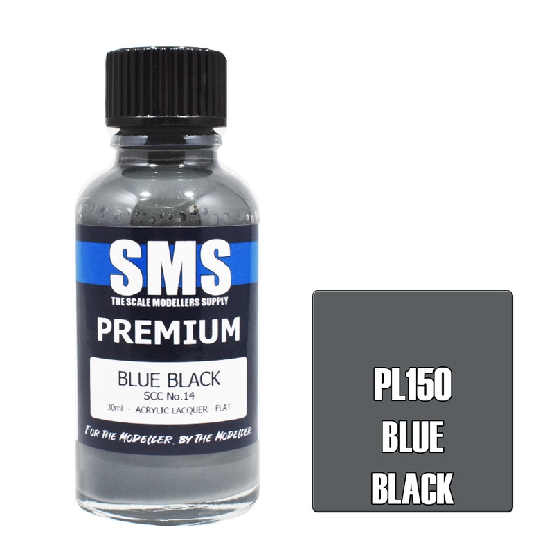 SMS Premium Lacquer - PL150 Blue Black SCC No.14