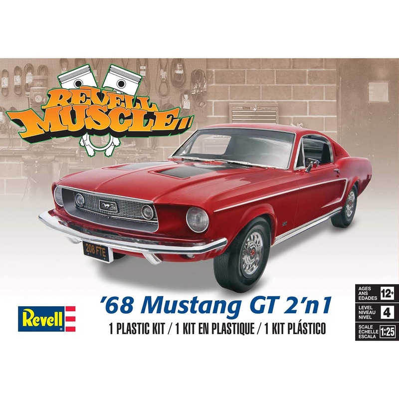 1/25 '68 Mustang GT 2n1