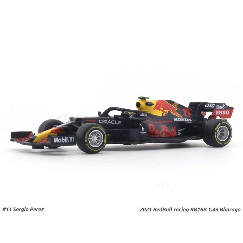 2021 RedBull racing RB16B No. 11 1:43 Bburago Formula 1 diecast scale model car