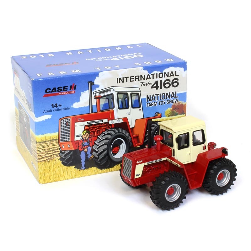 (B&D) 1/64 International Harvester 4166 4WD Tractor, 2018 National Farm Toy Show - Damaged Box