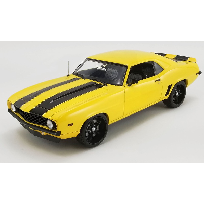 1/18 69 Chevy Camaro Yellow Ja