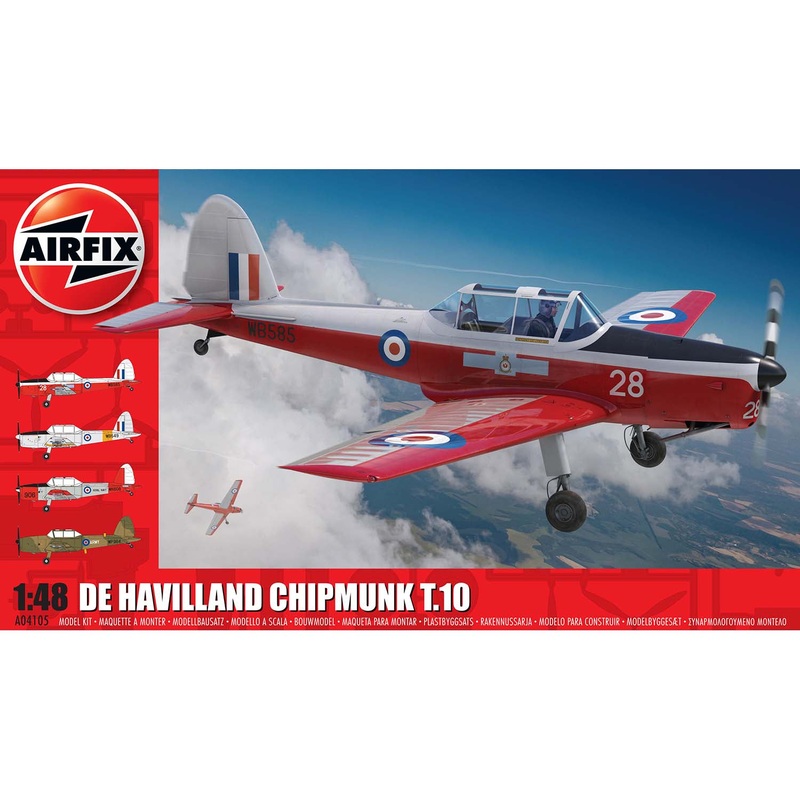 Airfix 1/48 de Havilland Chipmunk T.10 (a04105)