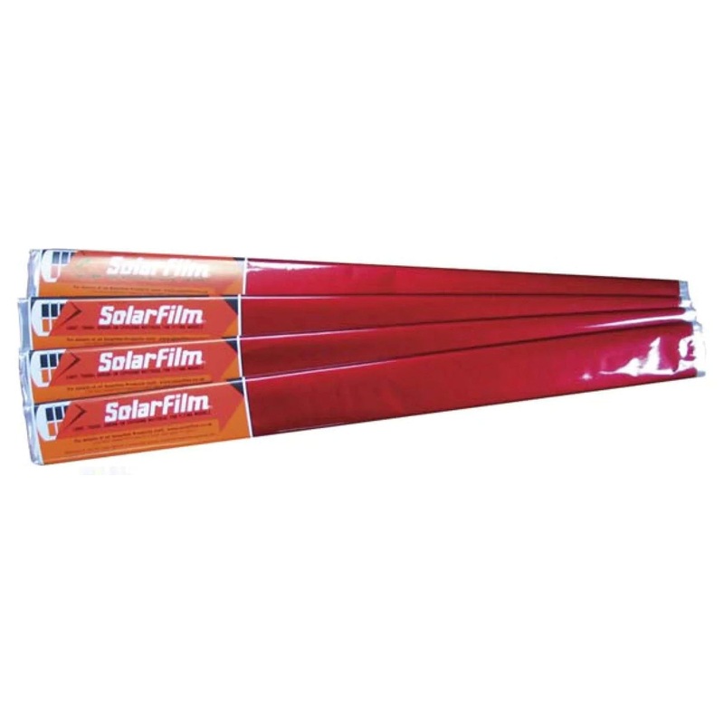 Solarfilm Tropic Metalfake Red Per Mtr