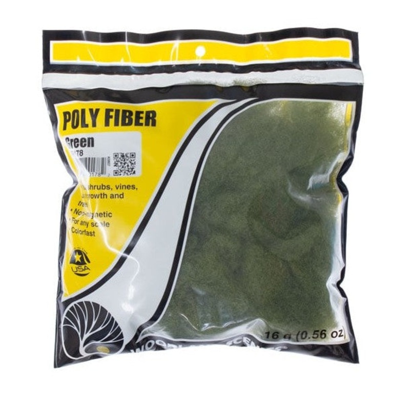 Woodland Scenics FP178 Poly Fibre - Green