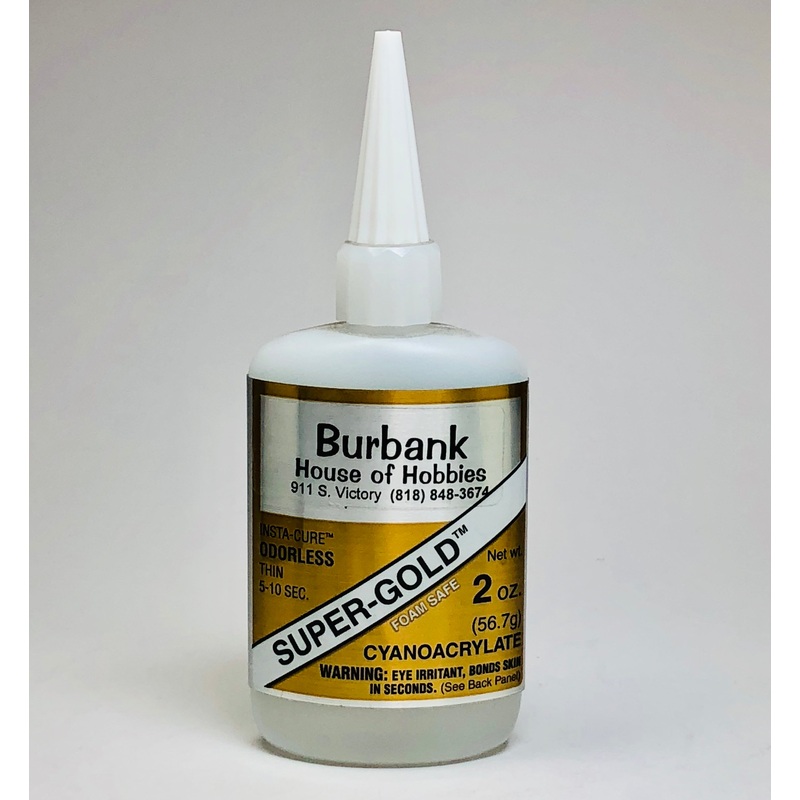 BSI 123 Super-Gold Odorless Foam-Safe CA Thin 2oz