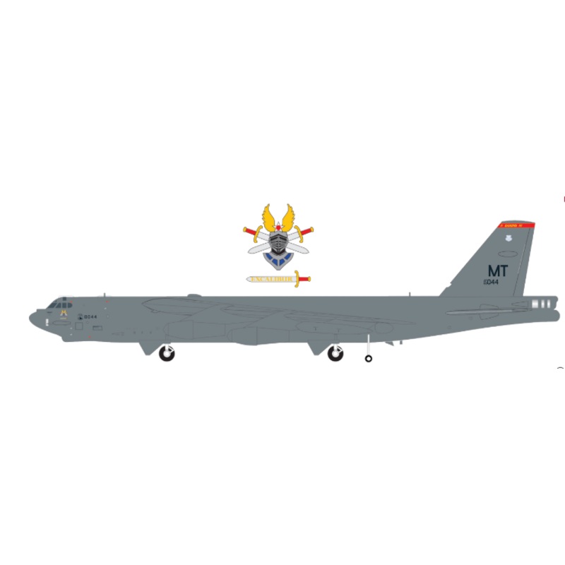 573467 | Herpa Military 1:200 | Boeing B-52H Stratofortress U.S. Air Force 23rd Bomb Squadron Barons, 5th Bomb Wing, Minot Air Base Excalibur 60-0044 | was due March 2025
