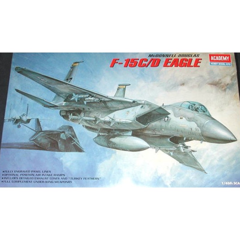 Academy 1/48 US McDonnel-Douglas F-15C/D Eagle 1685CD Sealed