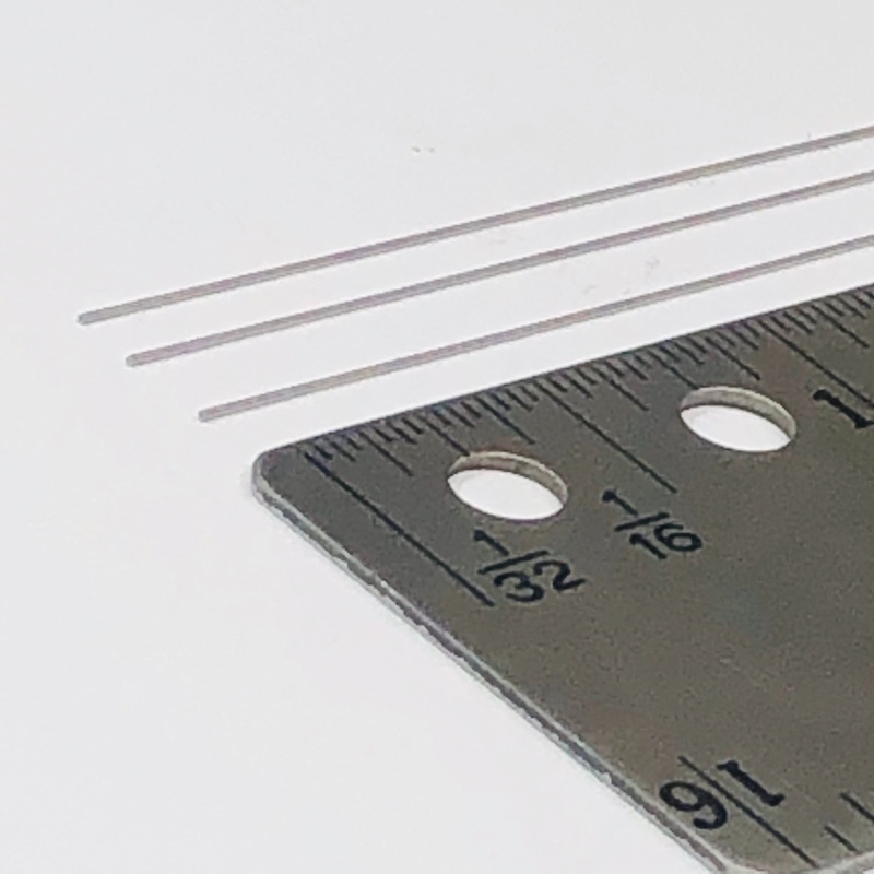 Albion MAT04 Aluminium Micro Tubing 0.4 mm OD x 0.2 mm ID 3-PACK