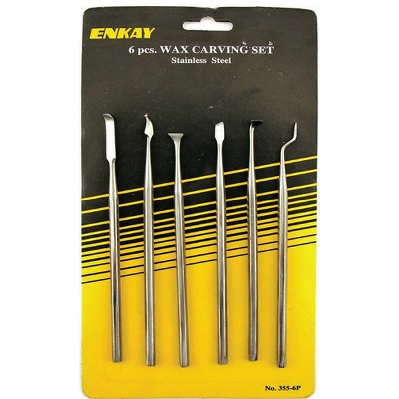 Enkay Wax Carving Set 6pcs 355-6P