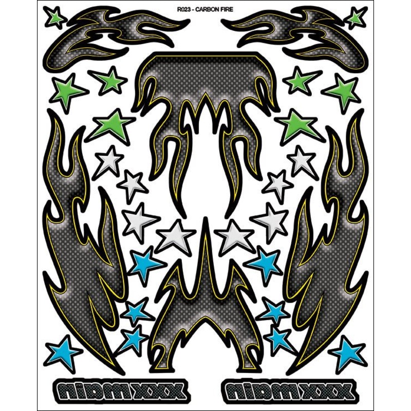 XXX Main Racing - Carbon Fire Internal Graphic