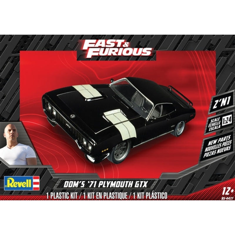1/25 F&F 71 Plymouth GTX