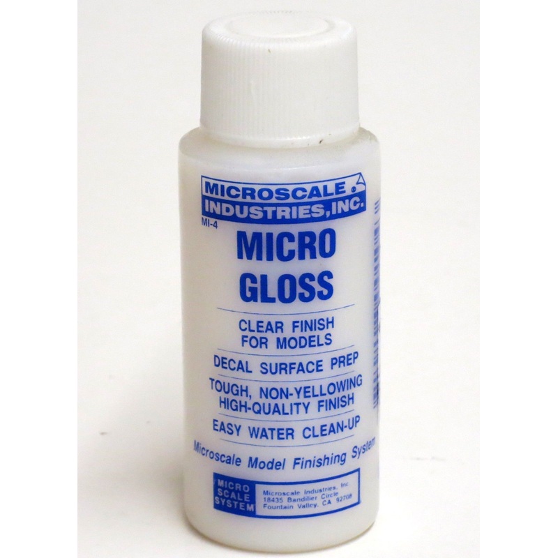 Microscale MI-4 Micro Gloss Clear Finish 1 oz.