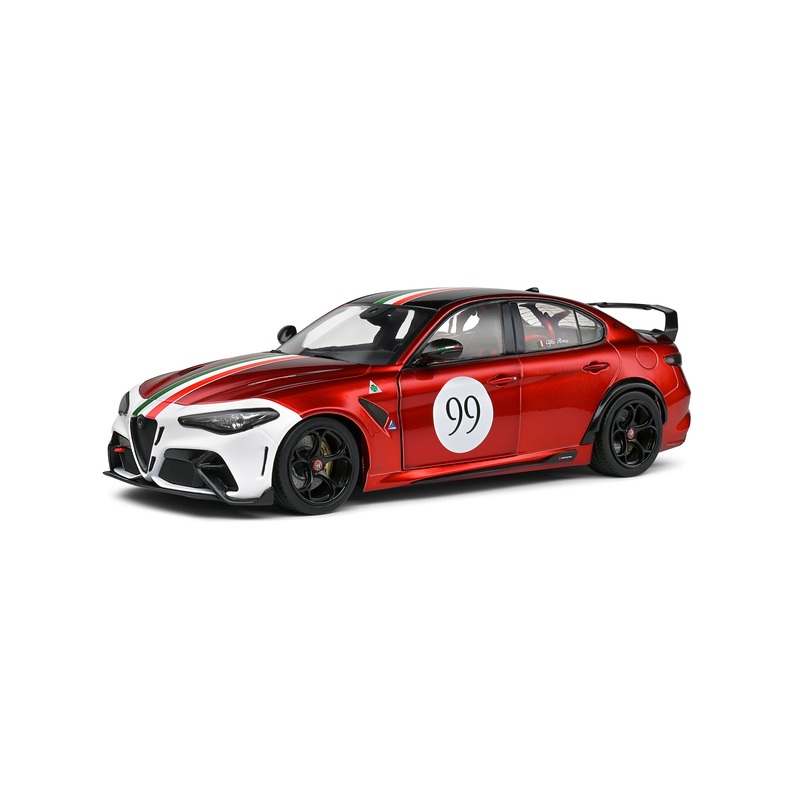 1:18 Alfa Romeo Giulia Gta-M Tricolore Mugello 1969 Livery Red 2022