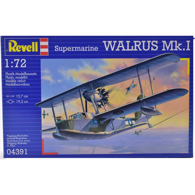 Supermarine WALRUS Mk.I  1:72 Scale  | 04391 | Revell Model Co.