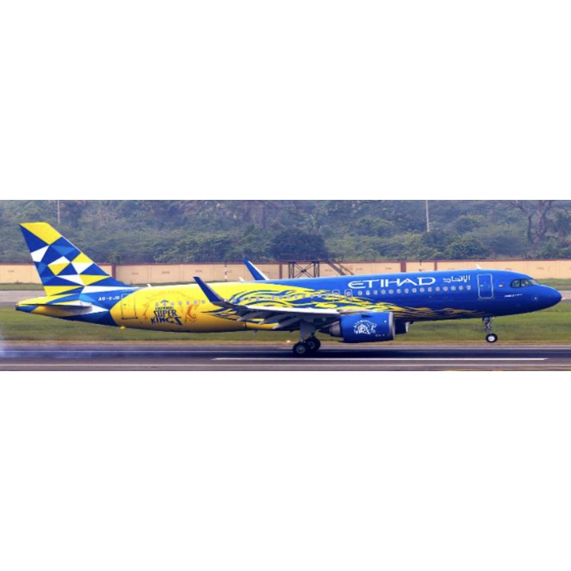 XX20714 | JC Wings 1:200 | Airbus A320NEO Etihad Airways Chennai Super Kings A6-EJB | is due February 2025
