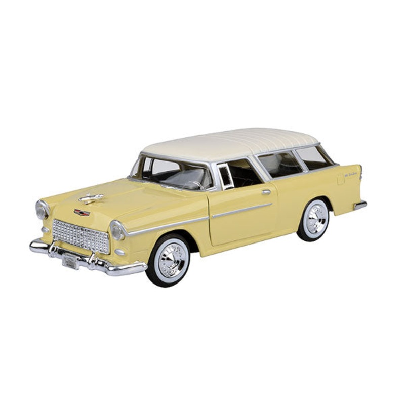 #73248Y 1/24 Yellow 1955 Chevy Bel Air Nomad