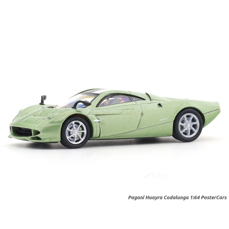 Pagani Huayra Codalunga green 1:64 PosterCars licensed diecast scale model car miniature car