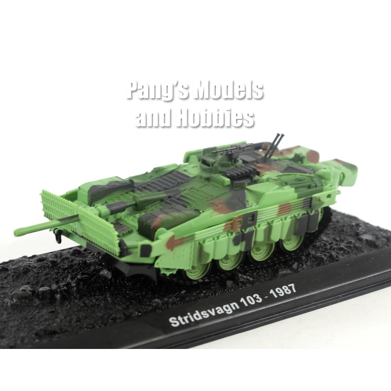 Stridsvagn 103 (S-Tank)  Swedish Army, 1987 1/72 Scale Diecast Model by Amercom