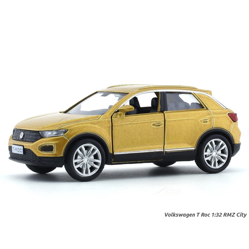 Volkswagen T Roc 1:32 RMZ City 5 inch pullback diecast scale model car