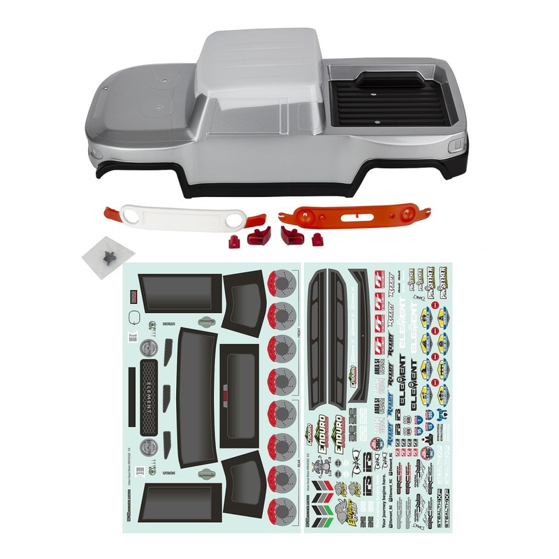 Team Associated - Enduro SE, Utron Body Set, Gray