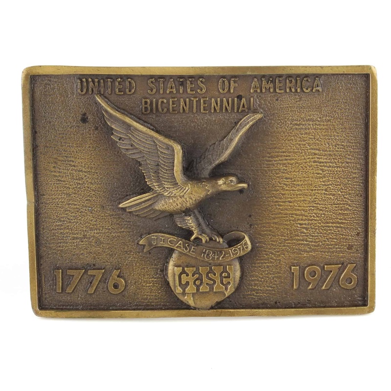 Vintage Case Belt Buckle Bicentennial