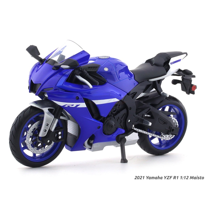 2021 Yamaha YZF R1 1:12 Maisto licensed diecast Scale Model bike collectible