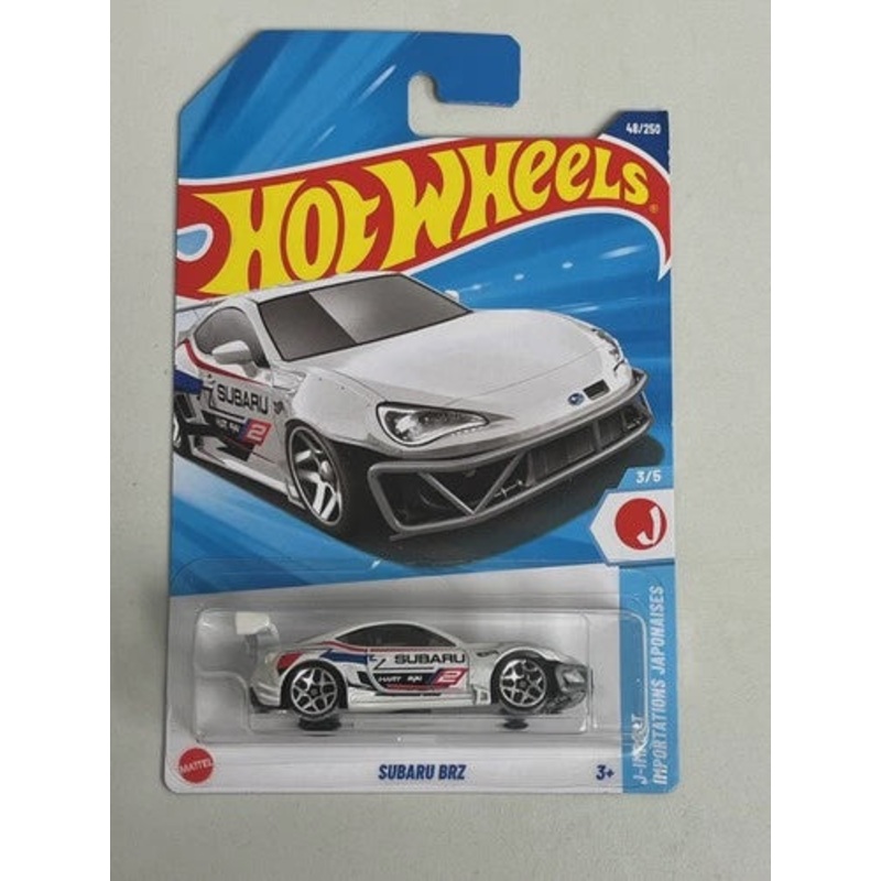 Hot Wheels Subaru BRZ HW J IMPORTS 3/5 48/250 White 2025