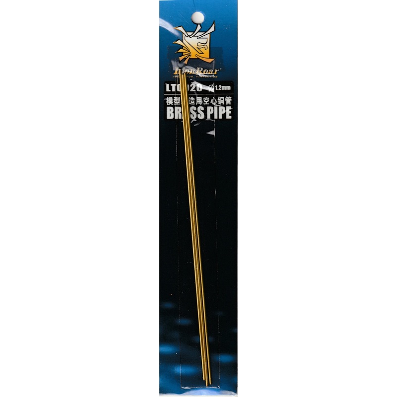 Lion Roar Brass Pipe 1.2mm Dia. LT0020