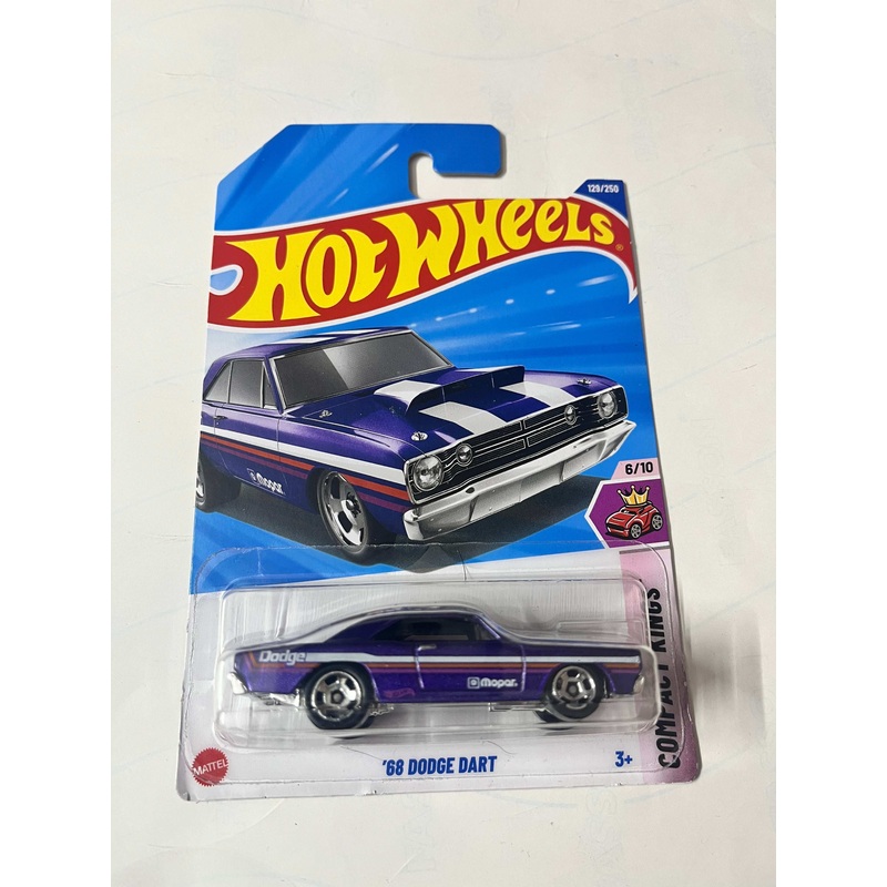 Imported Hot Wheels Mainline 68 Dodge dart Die-cast Car 1:64 Scale Collector Model