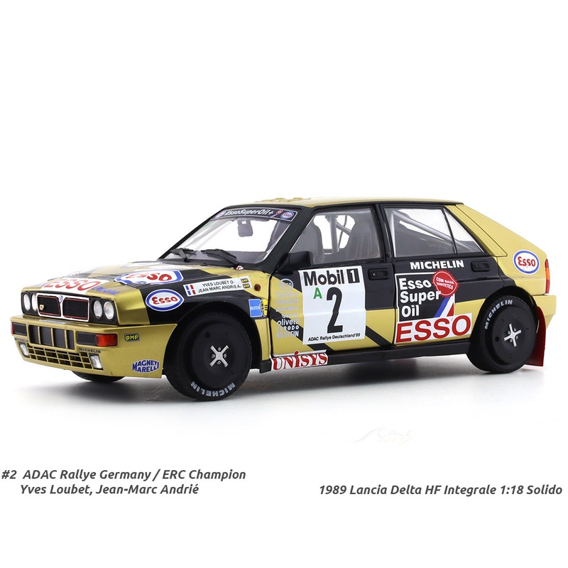 1992 Lancia Delta HF Integrale 1:18 Solido diecast scale model car collectible