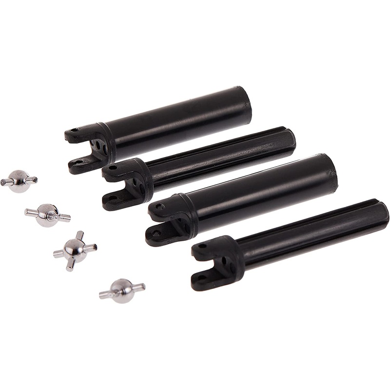 Traxxas 1951 Half Shafts, Long Truck (external-splined (2) & internal-splined (1) metal U-joints (3)